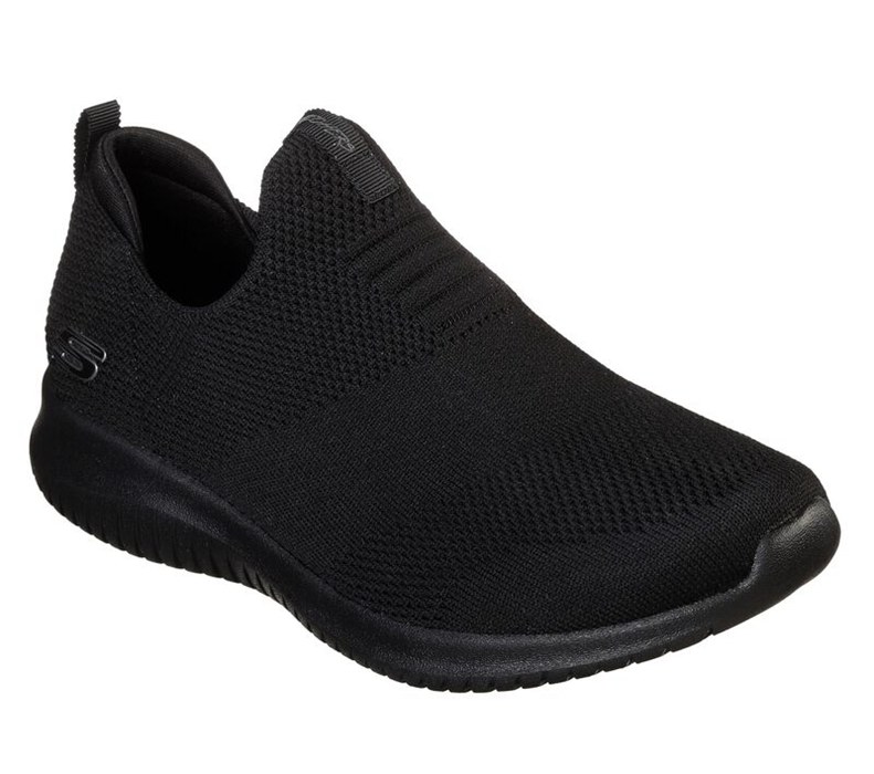 Skechers Dam Svarta Slip On - Ultra Flex - First Take - Sverige (LIZEP-3657)